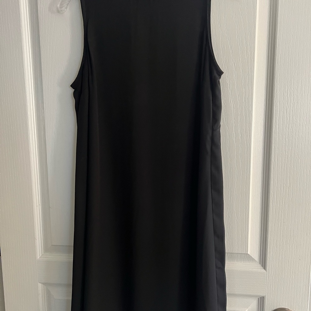 Elegant Black Sleeveless Dress